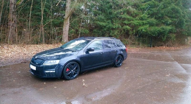 Gebraucht Skoda Octavia RS 184 PS (135 kW) 2013 Schwarz Kombi