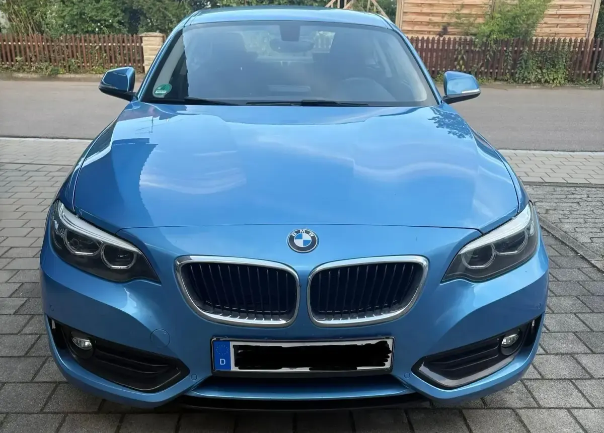 Gebraucht BMW 218 Advantage 150 PS (110 kW) 2018 Blau Coupé