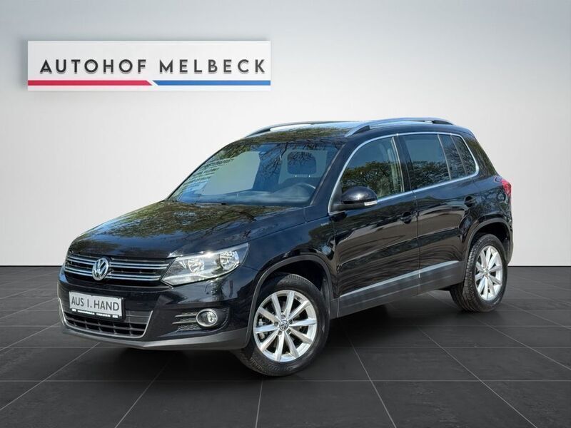 Schwarz Gebraucht 2015 VW Tiguan LOUNGE SUV | 15.990 € (Fairer Preis) - Bild 1/4