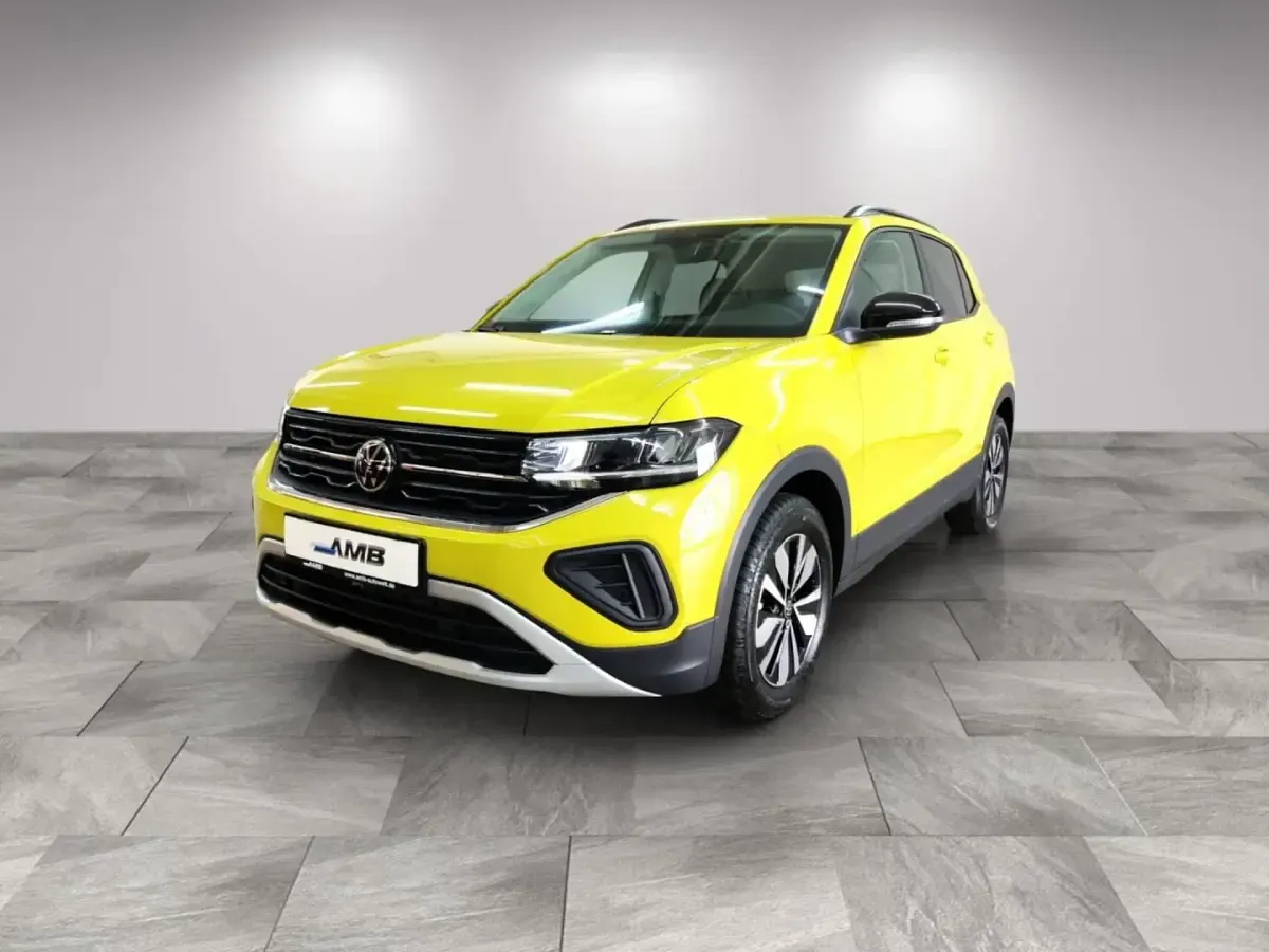 Usado VW T-Cross Goal 95 CV (69 kW) 2025 Amarillo SUV