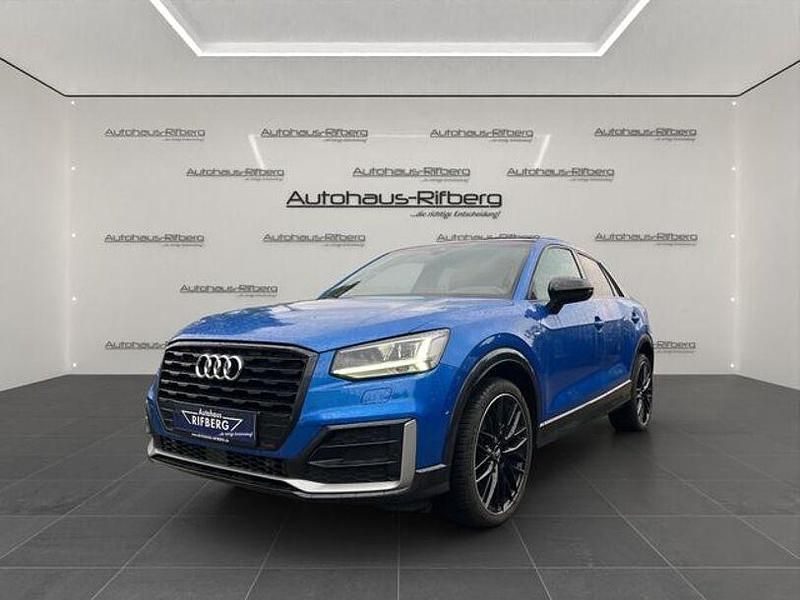 Arablau kristalleffekt Gebraucht 2020 Audi Q2 S-Line SUV | 25.890 € (Fairer Preis) - Bild 1/4