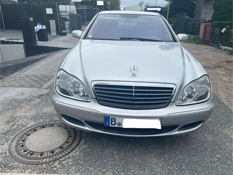 Silber Gebraucht 2005 Mercedes S500L Limousine | 10.500 € (Superpreis) - Bild 1/4