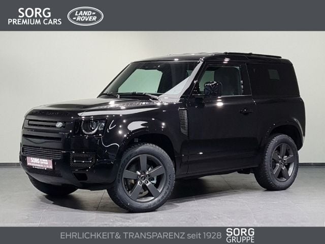 Schwarz, santorini black Neu 2025 Land Rover Defender SE Dynamic SUV | 77.900 € (Superpreis) - Bild 1/4