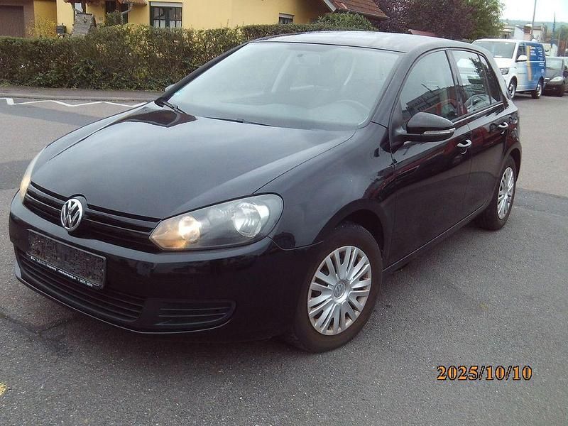 Schwarz Gebraucht 2009 VW Golf VI Comfortline Kleinwagen | 2.890 € (Guter Preis) - Bild 1/4