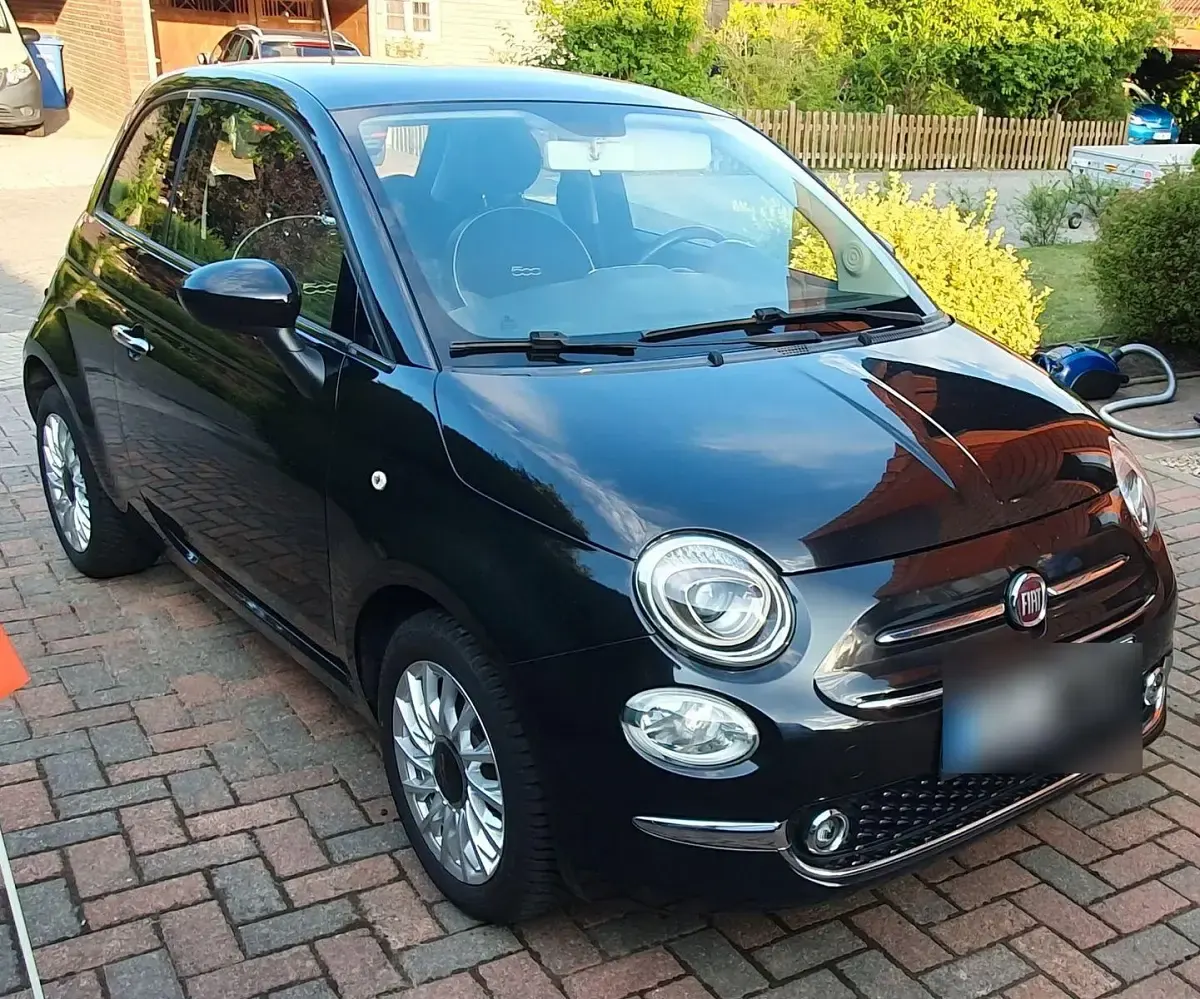 Gebraucht Fiat 500 Lounge 69 PS (50 kW) 2016 Schwarz Kleinwagen