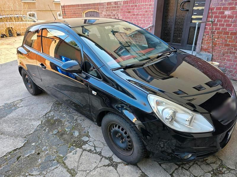 Gebraucht Opel Corsa 80 PS (58 kW) 2007 Schwarz Kleinwagen