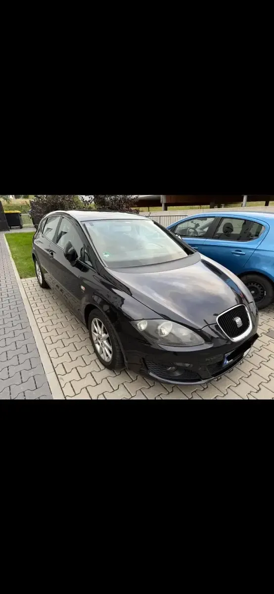 Gebraucht Seat Leon 125 PS (91 kW) 2009 Schwarz Kleinwagen