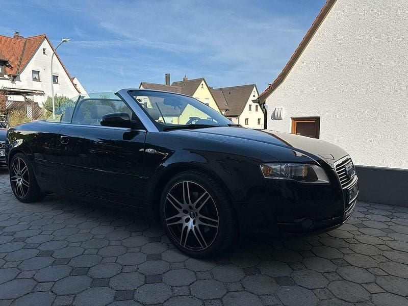 Gebraucht Audi A4 Cabriolet 163 PS (119 kW) 2007 Schwarz Cabrio