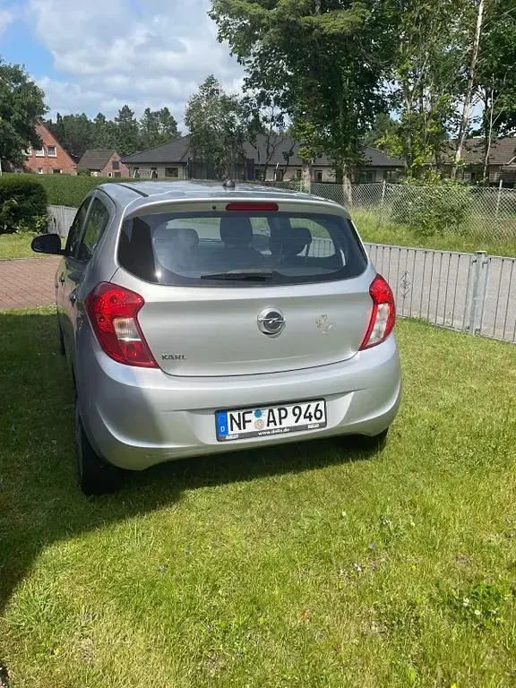 Gebraucht Opel Karl Edition 75 PS (55 kW) 2015 Silber Kleinwagen