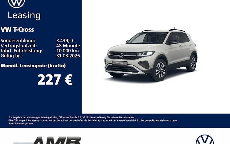 Neu VW T-Cross 116 PS (85 kW) 2025 Grau SUV