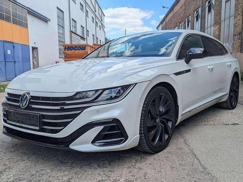 Weiß Gebraucht 2021 VW Arteon R-line Kombi | 31.500 € (Guter Preis) - Bild 1/4