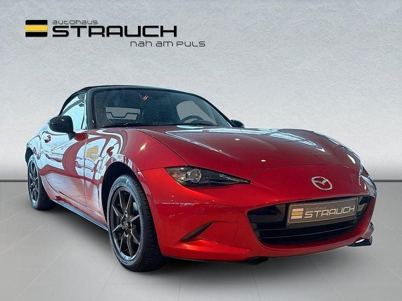 Rot Gebraucht 2015 Mazda MX5 Sports-Line Cabrio | 14.990 € (Fairer Preis) - Bild 1/4