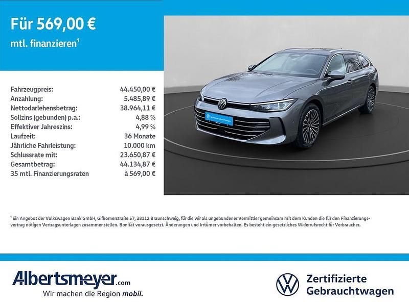 Gebraucht VW Passat Elegance 150 PS (110 kW) 2024 Grau Kombi