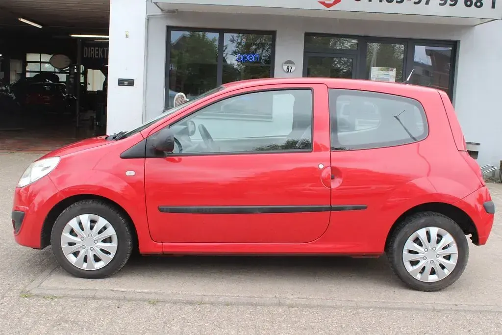 Gebraucht Renault Twingo Authentique 58 PS (42 kW) 2009 Rot Kleinwagen