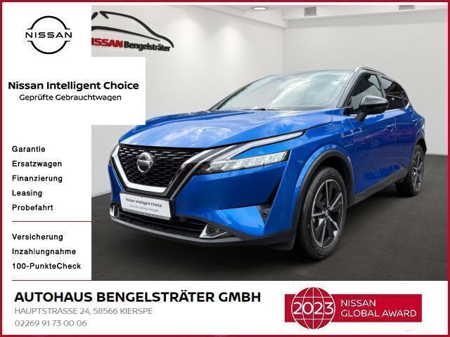 Blau Gebraucht 2022 Nissan Qashqai Tekna SUV | 23.500 € (Fairer Preis) - Bild 1/4