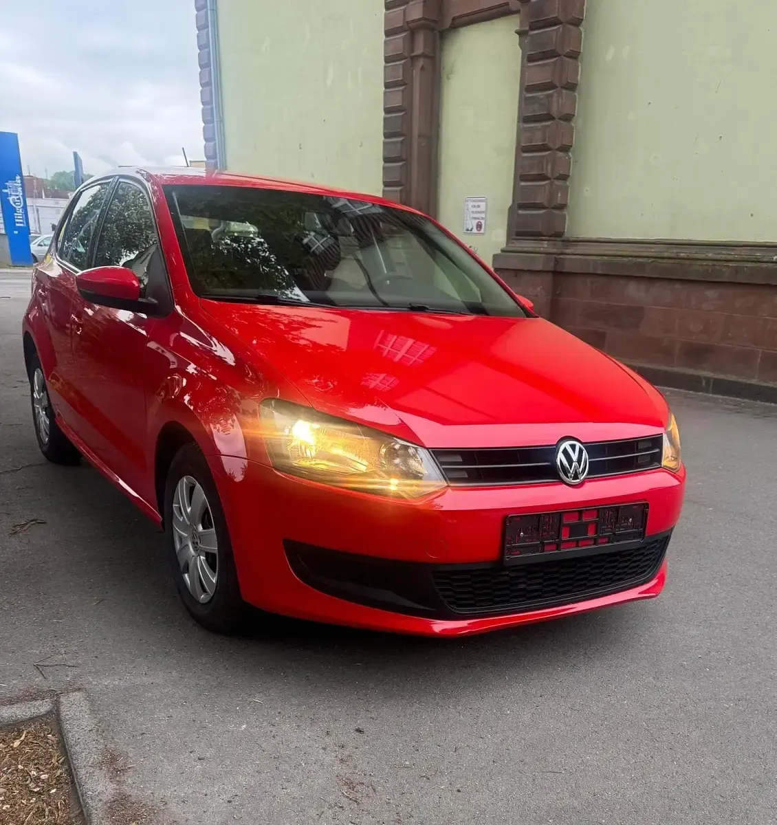 Brugt VW Polo 60 HK (44 kW) 2010 Rød Hatchback