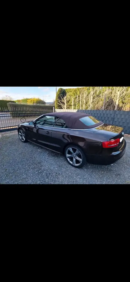 Używany Audi A5 Cabriolet 240 KM (176 kW) 2009 Brązowy Kabriolet