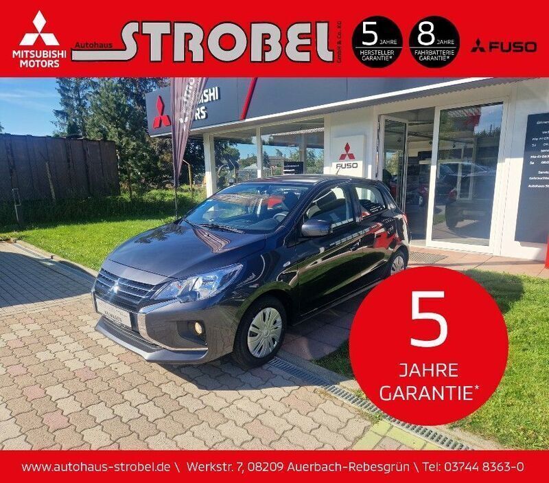 Grau Neu 2024 Mitsubishi Space Star Select Limousine | 13.740 € - Bild 1/4