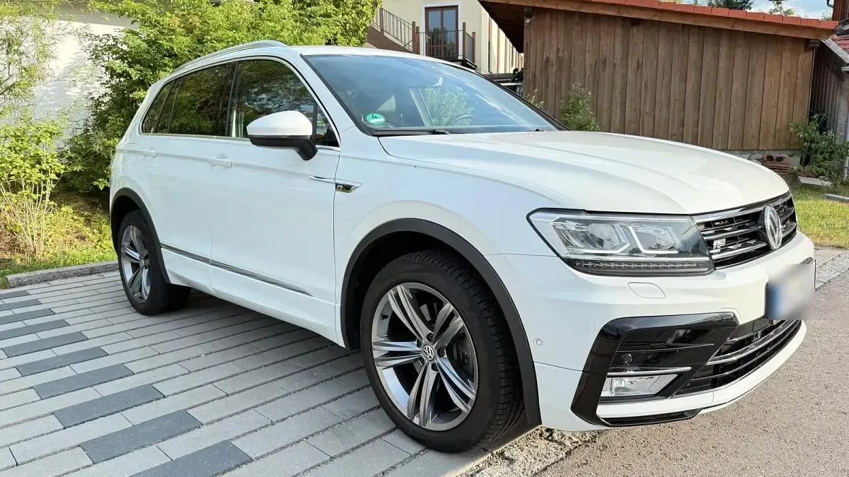 Gebraucht VW Tiguan R-line 190 PS (139 kW) 2016 Weiß SUV