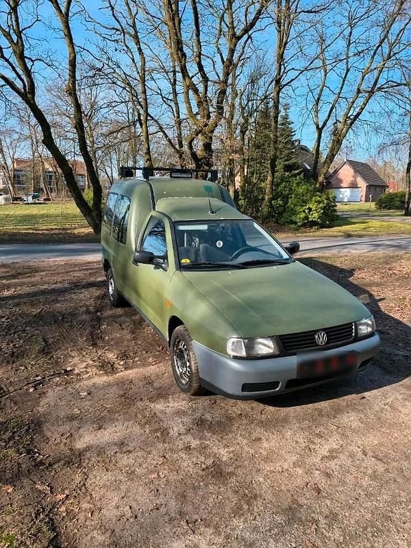Second-hand VW Caddy 75 CP (55 kW) 1999 Verde Monovolum