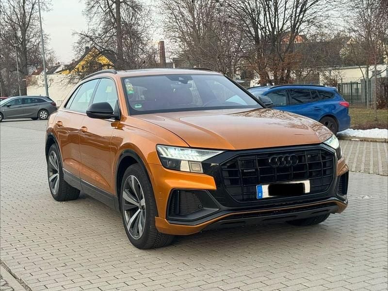 Gebraucht Audi Q8 S-Line 286 PS (210 kW) 2019 Orange SUV