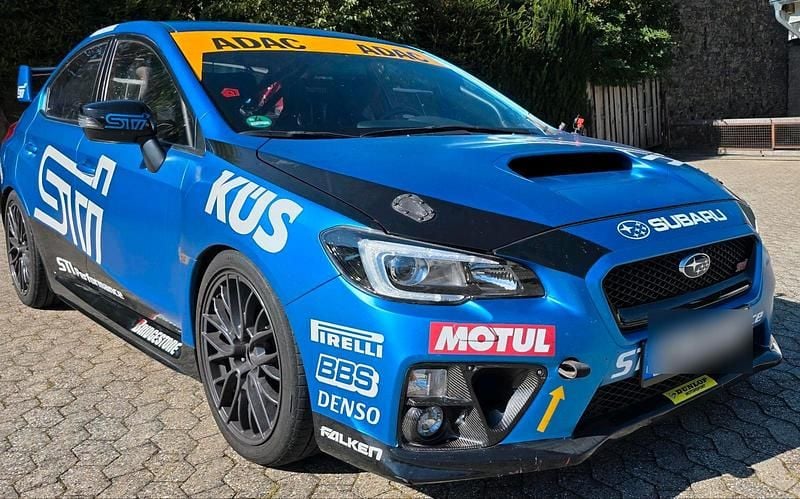 Blau Gebraucht 2016 Subaru WRX STI Limousine | 36.900 € (Superpreis) - Bild 1/4