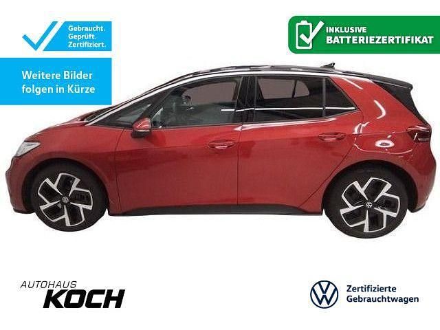 Kings red metallic Gebraucht 2023 VW ID.3 Pro Kleinwagen | 31.430 € (Teuer) - Bild 1/4
