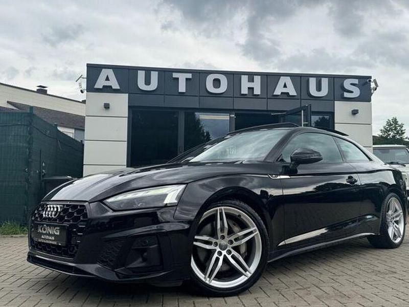 Schwarz Gebraucht 2022 Audi A5 S-Line Coupé | 39.999 € (Guter Preis) - Bild 1/4