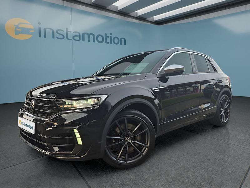 Schwarz Gebraucht 2021 VW T-Roc R SUV | 34.599 € (Etwas zu teuer) - Bild 1/4