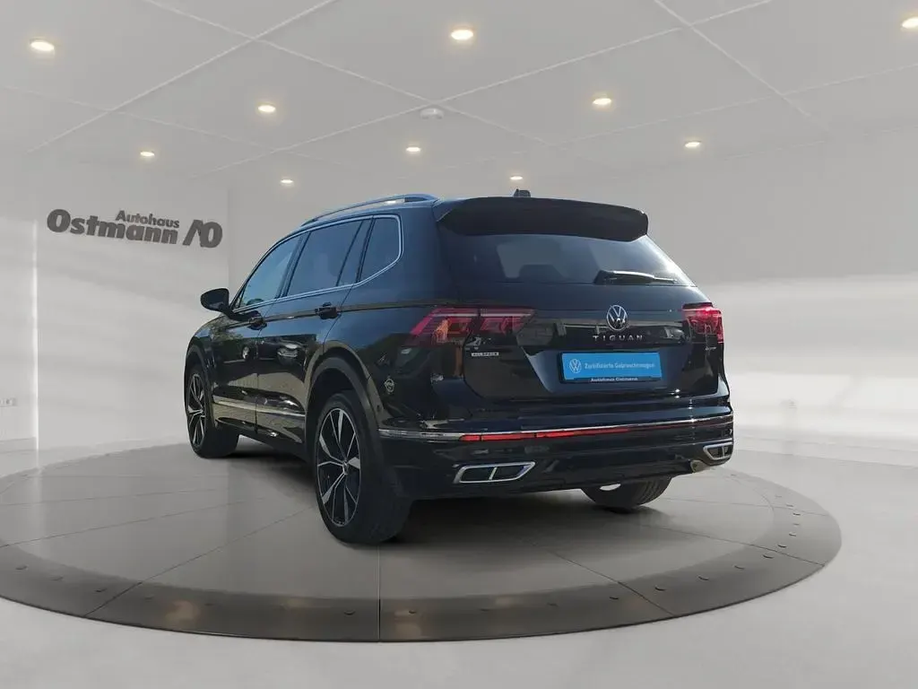Gebraucht VW Tiguan Allspace R-line 200 PS (147 kW) 2022 Schwarz SUV