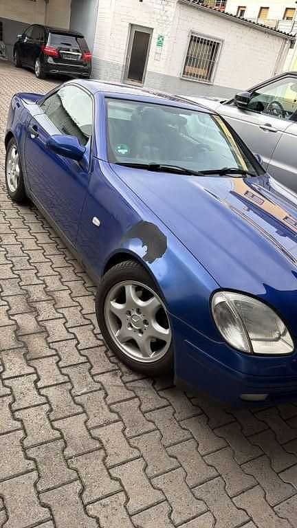 Gebraucht Mercedes SLK200 136 PS (100 kW) 1999 Blau Cabrio