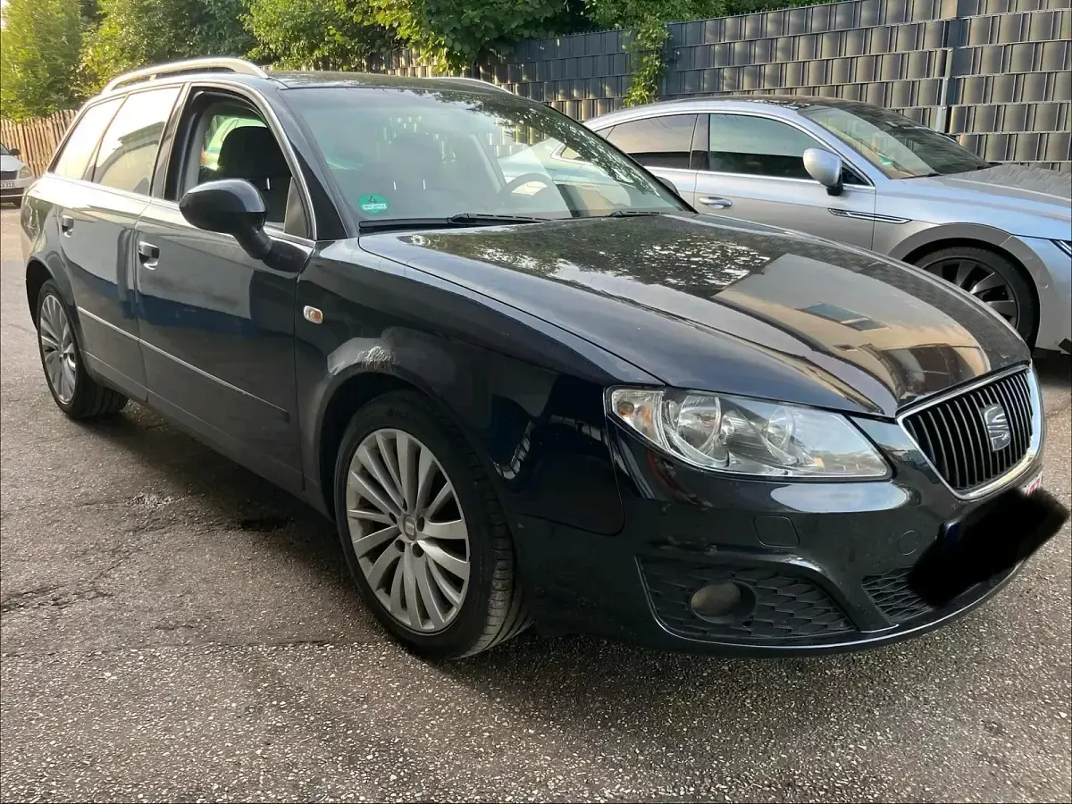 Gebraucht Seat Exeo 120 PS (88 kW) 2010 Schwarz Kombi