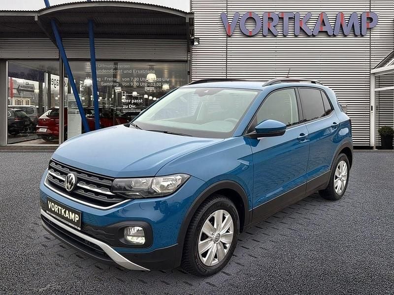 Gebraucht VW T-Cross Life 95 PS (69 kW) 2019 Dark petrol SUV