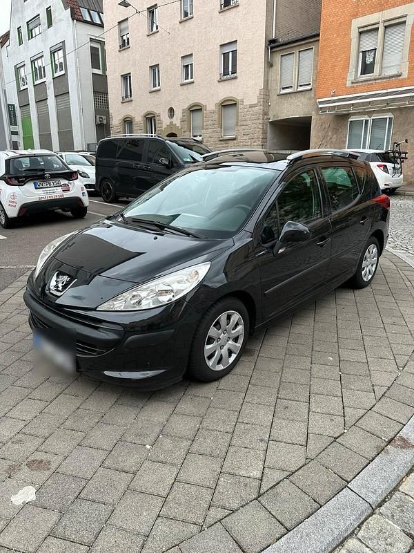 Schwarz Gebraucht 2008 Peugeot 207 Kombi | 2.900 € (Fairer Preis) - Bild 1/4