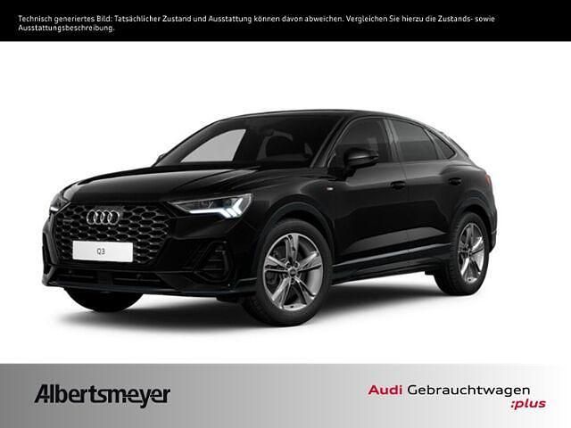 Mythosschwarz metallic Gebraucht 2024 Audi Q3 Sportback S-Line SUV | 48.866 € (Etwas zu teuer) - Bild 1/2