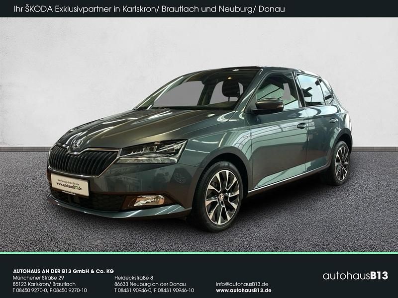 Grau Gebraucht 2021 Skoda Fabia Best of Kleinwagen | 14.990 € (Fairer Preis) - Bild 1/4