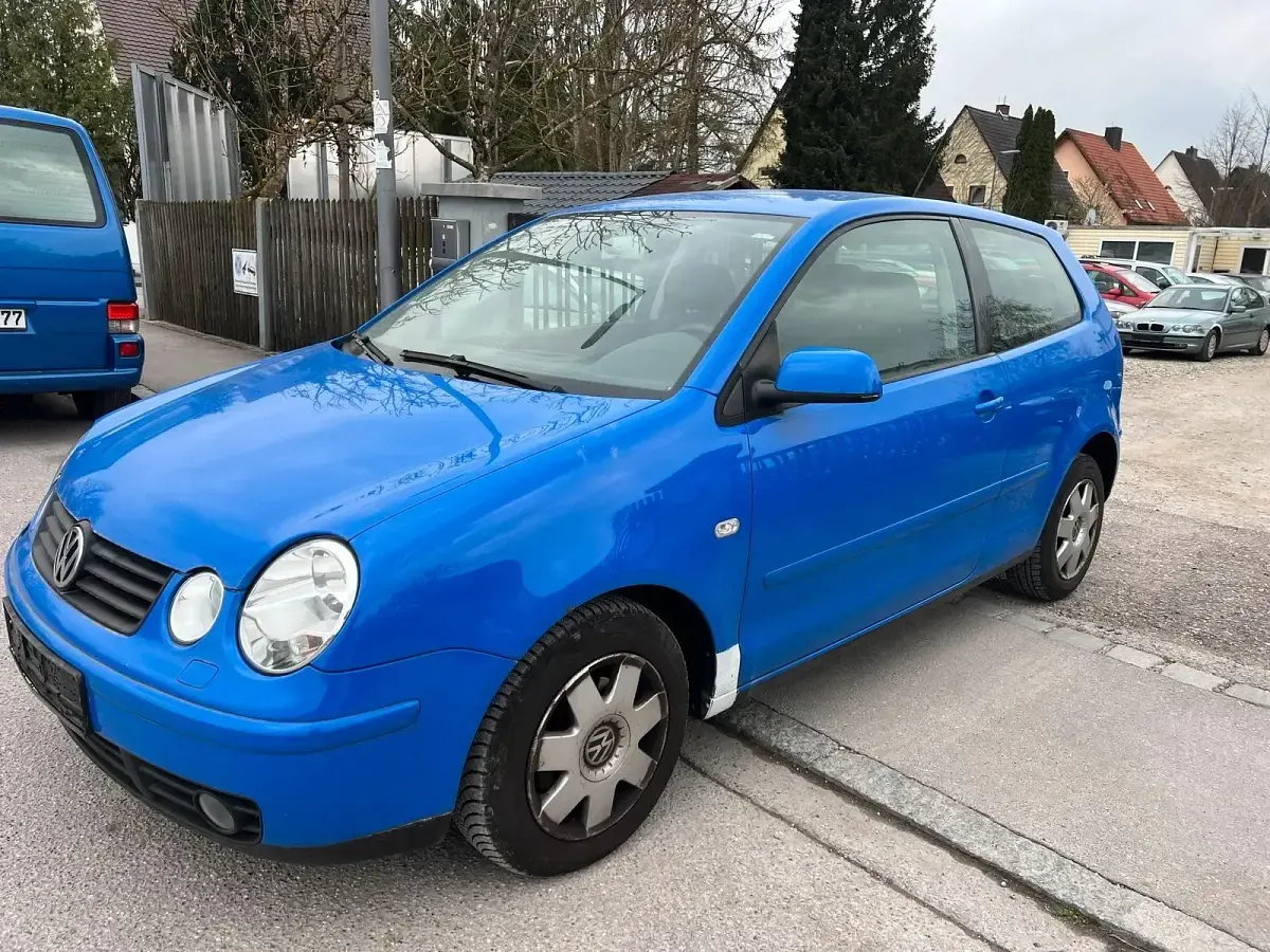 Gebraucht VW Polo 2003 Blau Kleinwagen