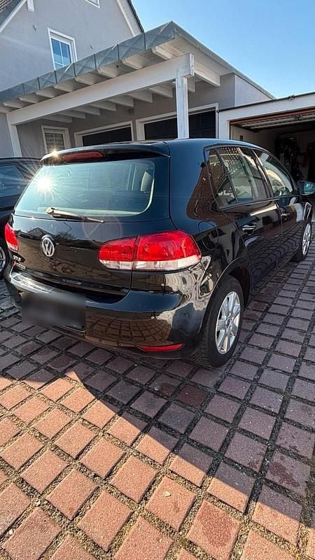 Gebraucht VW Golf VI 2010 Schwarz Kleinwagen