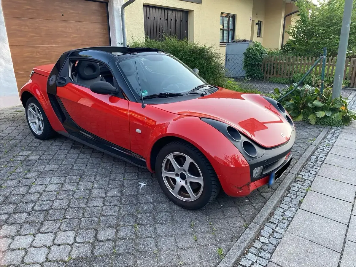 Gebraucht Smart Roadster 61 PS (44 kW) 2004 Rot Cabrio