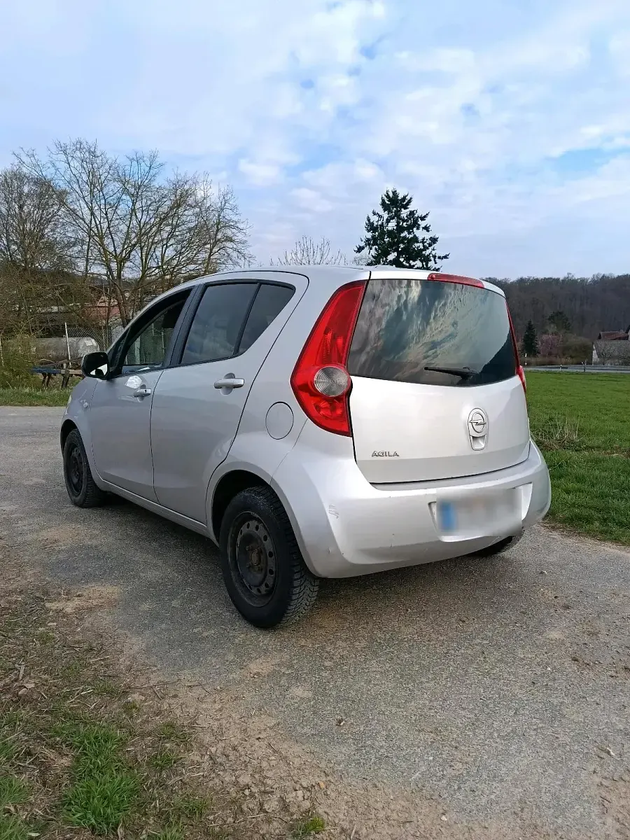 Gebraucht Opel Agila 2008 Silber Kleinwagen