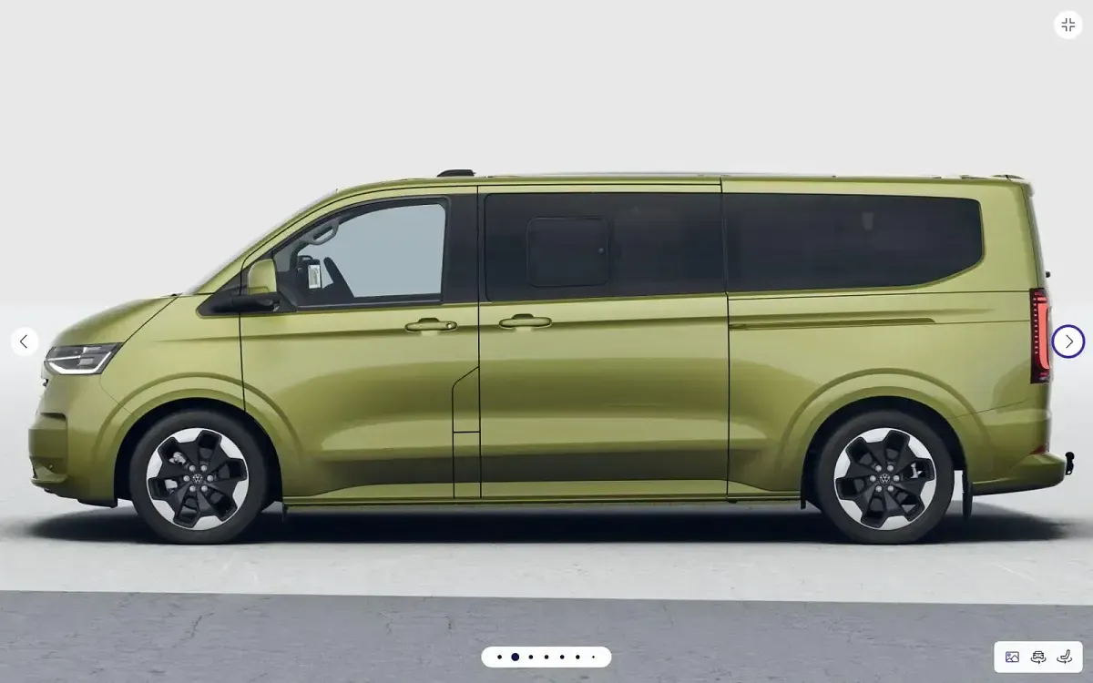 Neu VW Caravelle Style 170 PS (125 kW) 2026 Warm green metallic Van