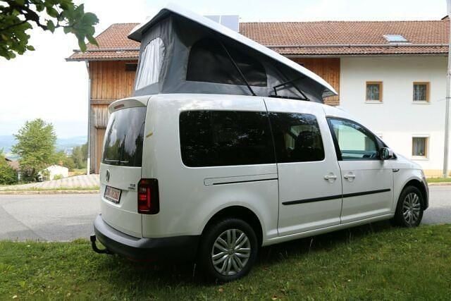 Weiß Gebraucht 2018 VW Caddy Maxi California Van / Kleinbus | 29.900 € - Bild 1/4