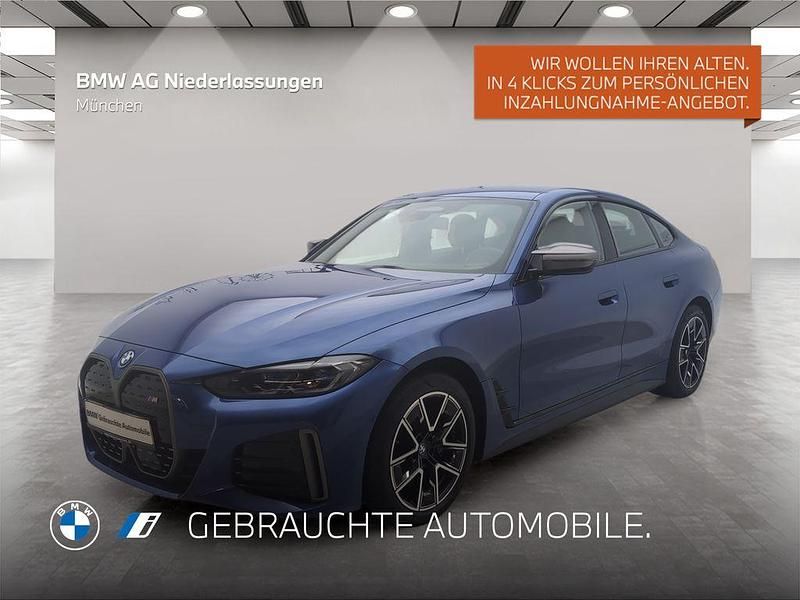 Blau Gebraucht 2022 BMW i4 Performance Limousine | 43.709 € (Fairer Preis) - Bild 1/4