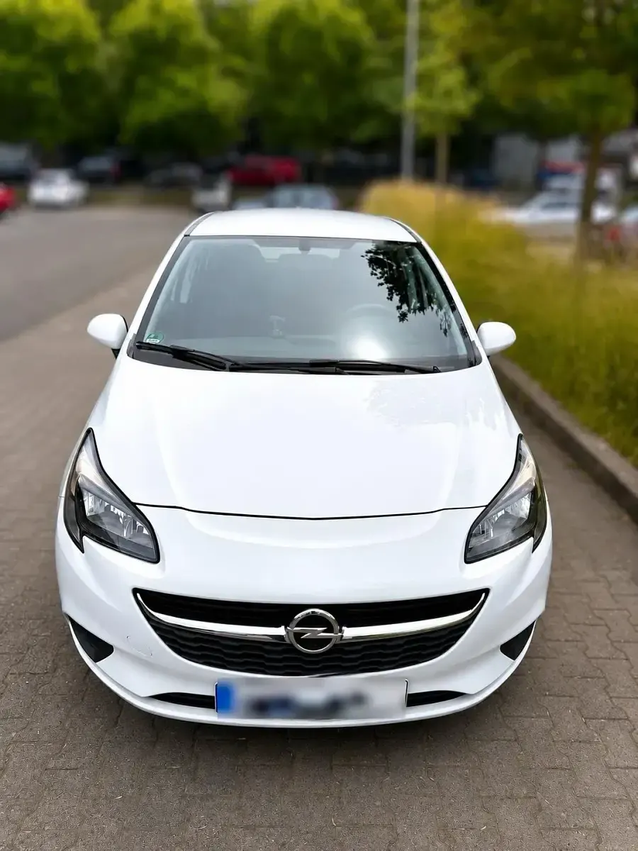 Gebraucht Opel Corsa Selection 69 PS (50 kW) 2016 Weiß Kleinwagen
