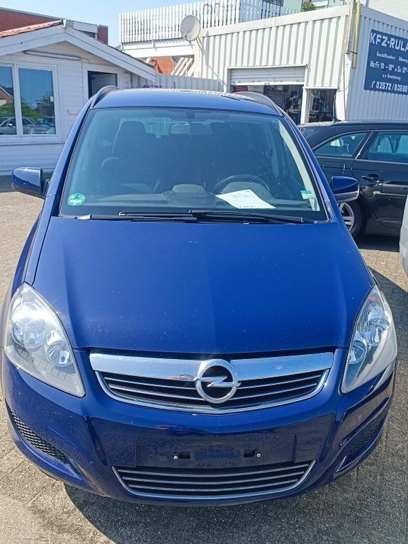 Blau Gebraucht 2012 Opel Zafira Van / Kleinbus | 7.700 € (Teuer) - Bild 1/4