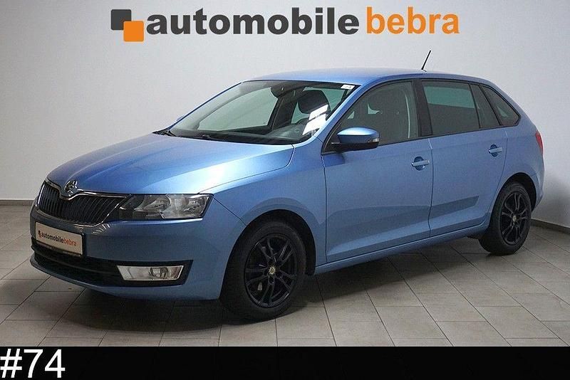 Blau Gebraucht 2016 Skoda Rapid Ambition Limousine | 7.290 € (Guter Preis) - Bild 1/4