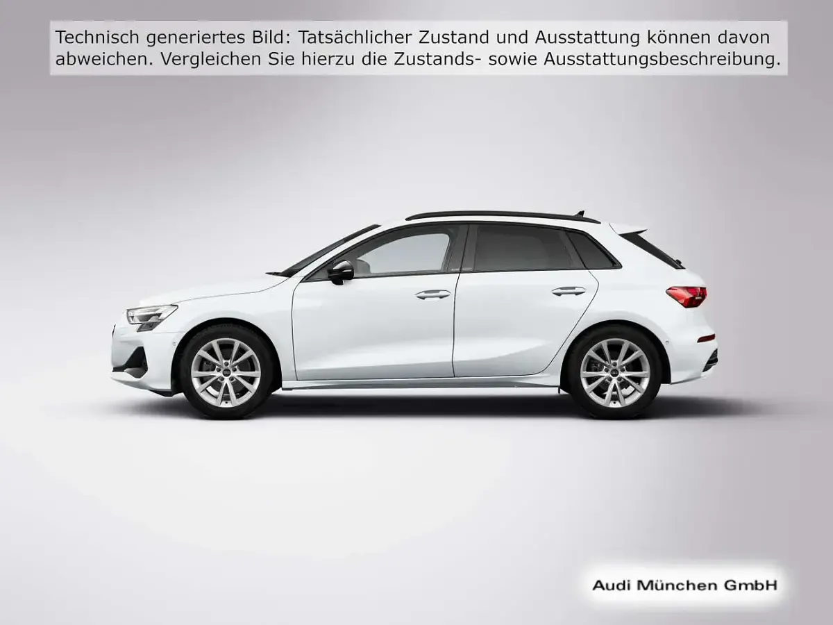Second-hand Audi A3 Advanced 204 CP (150 kW) 2026 Alb Berlinǎ
