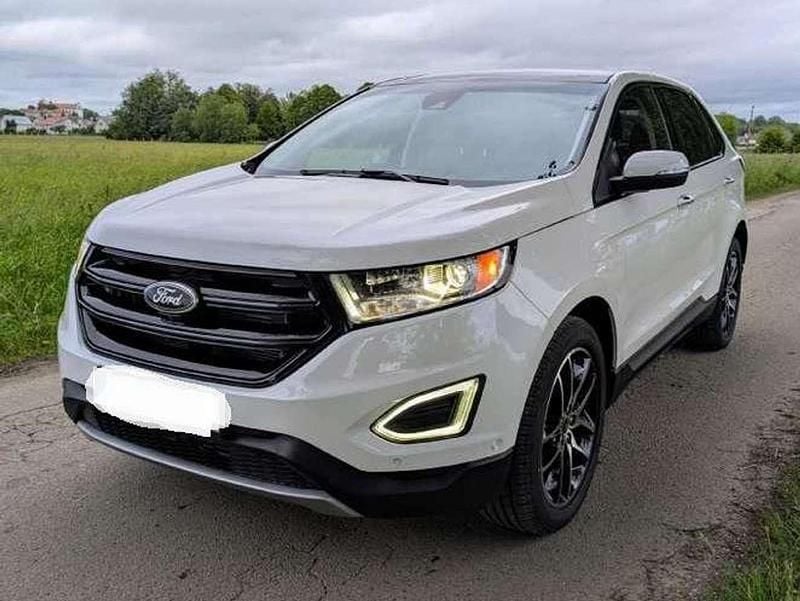 Weiß Gebraucht 2018 Ford Edge Titanium SUV | 26.500 € - Bild 1/4