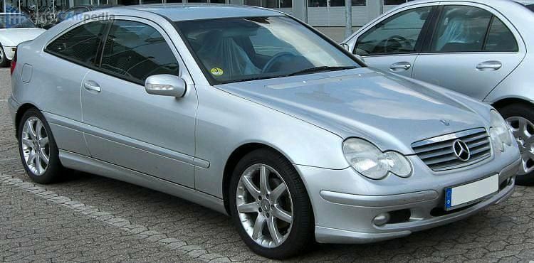 Grau Gebraucht 2001 Mercedes C230 Coupé | 1.900 € (Guter Preis) - Bild 1/1