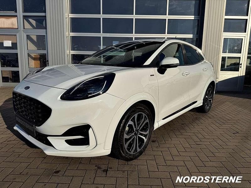 Gebraucht Ford Puma ST-Line 125 PS (91 kW) 2021 Weiß Kleinwagen
